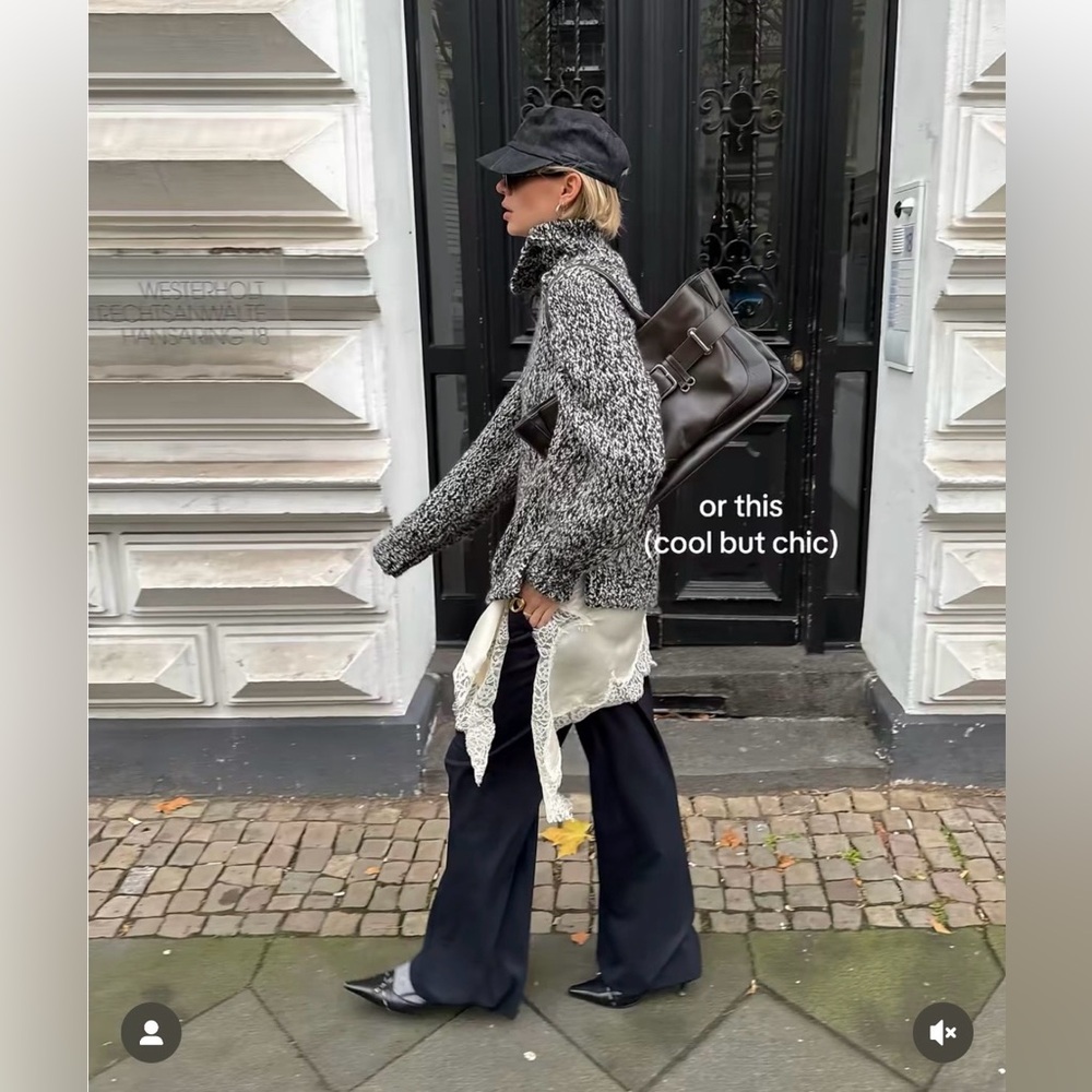 Filippa K Wool Alpaca Mouliné Sweater